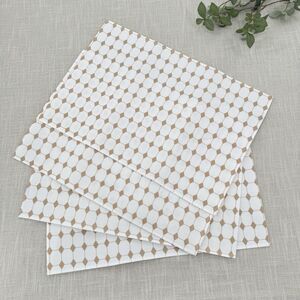 Placemats Modern Farmhouse Neutral Geometric Minimal Table Linens Dining